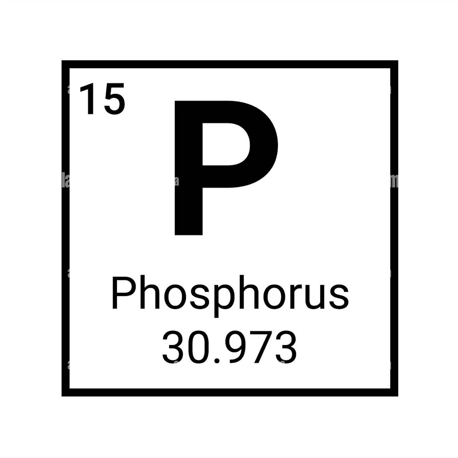 Phosphorus Elemental Symbol