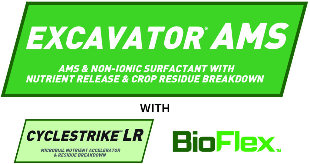 Excavator AMS with Cyclestrike LR and BioFlex Excavator AMS with Cyclestrike LR and BioFlex