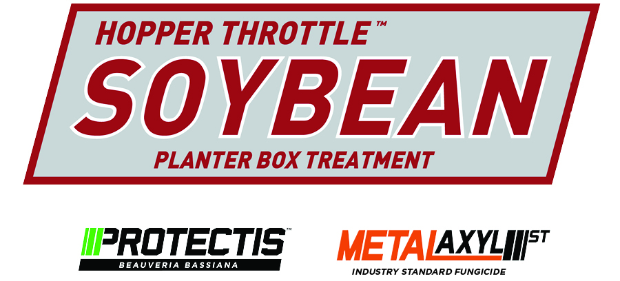 Hopper Throttle® Soybean with Protectis™ + Metalaxyl ST