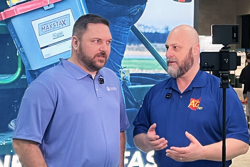 Ty with Bennett Ohio Ag Net