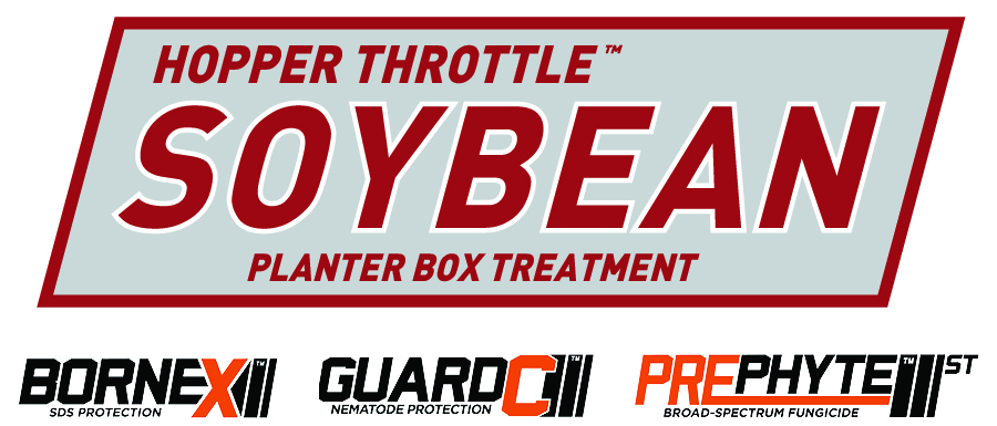Hopper Throttle® Soybean with BorneX™ + GuardC™ + Prephyte ST
